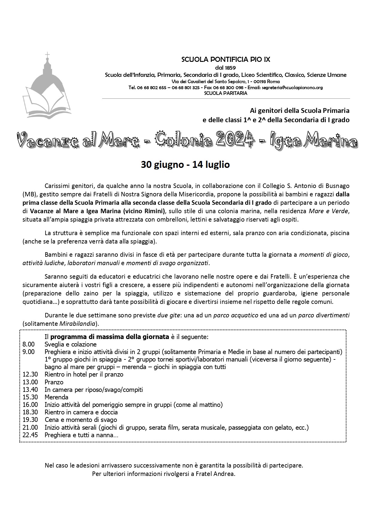colonia marina 2024 igea marina